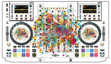 Denon DJ MCX 8000 Skin Roundhouse